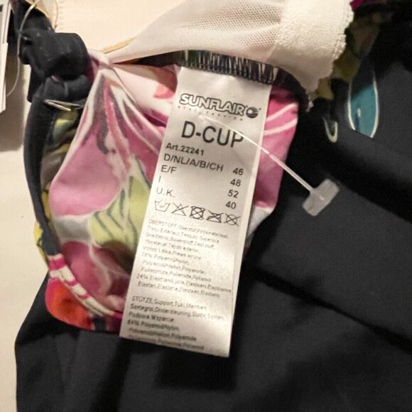 Sunflair Bathing Suit One Piece Floral Womens Size 16 D Cup - Picture 12 of 15